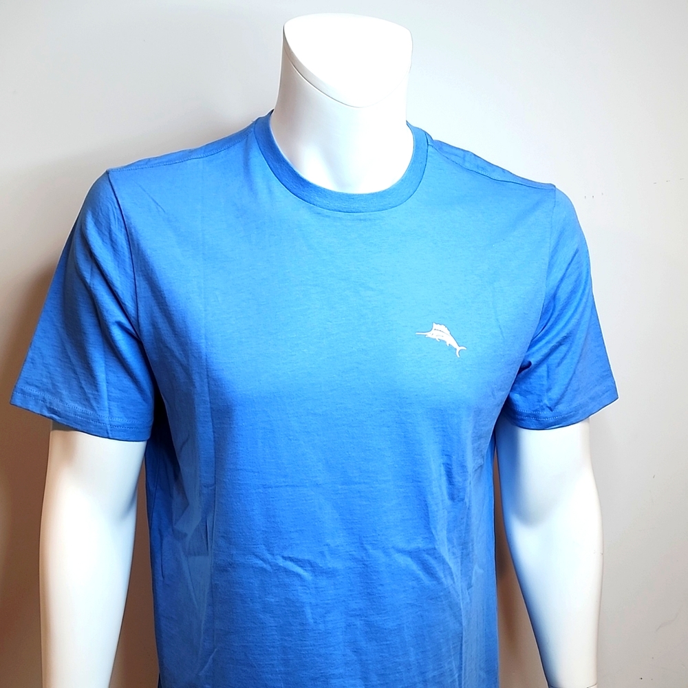 TOMMY BAHAMA T-SHIRT, MEDIUM, BLUE COLOR